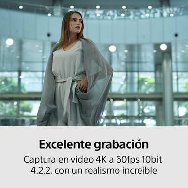 CÁMARA SONY ILCE-7M4 HD 1280 X 720 ALPHA PROFESIONAL MIRRORLESS NEGRO - 4