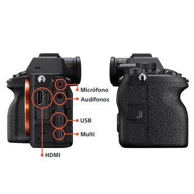 CÁMARA SONY ILCE-7M4 HD 1280 X 720 ALPHA PROFESIONAL MIRRORLESS NEGRO - 5