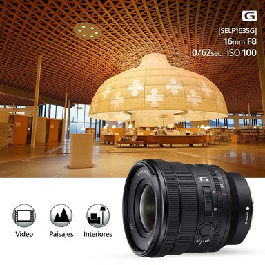 SONY LENTE GRAN ANGULAR SELP1635G - 5
