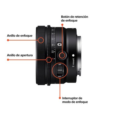 SONY LENTE PRIME GRAN ANGULAR G SEL24F28G - 6
