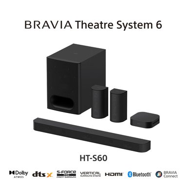 SONY HT-S60 HOME THEATER 5.1 1000W DOLBY ATMOS DTS X - 3