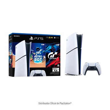 PS5 CONSOLA DIGITAL SLIM ASTRO BOT + GT 7 BUNDLE - 2