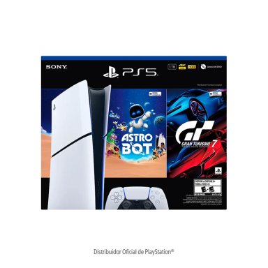 PS5 CONSOLA DIGITAL SLIM ASTRO BOT + GT 7 BUNDLE - 3