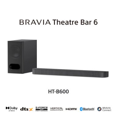 SONY BRAVIA THEATER BAR HT-B600 3.1.2 CON SUBWOOFER WIRELESS - 3