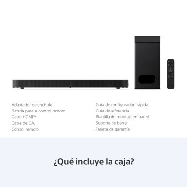 SONY BRAVIA THEATER BAR HT-B600 3.1.2 CON SUBWOOFER WIRELESS - 8
