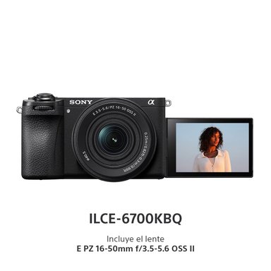 SONY ALPHA CÁMARA PROFESIONAL ILCE-6700K - 1
