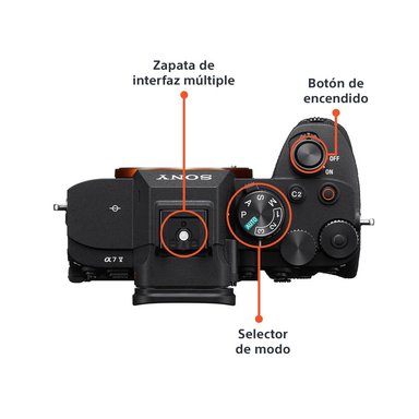 SONY CÁMARA PROFESIONAL ALPHA MIRRORLESS ILCE-7M5 - 4