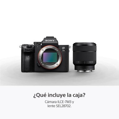 SONY CÁMARA ALPHA ILCE-7M3M FULL FRAME CON LENTE 28-70 MM II - 10