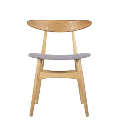 SILLA DE COMEDOR NIHMO MARRÓN CLARO HANS NATURAL - 4