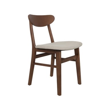 SILLA DE COMEDOR NIHMO BUHL MARRÓN