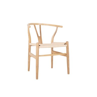 SILLA DE COMEDOR WISHBONE NATURAL - NIHM
