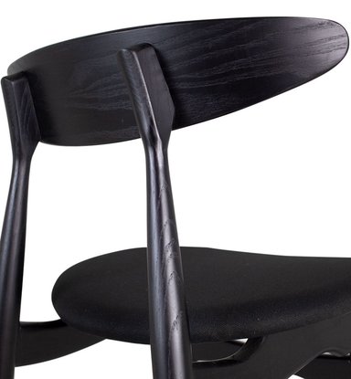 SILLA DE COMEDOR NIHMO HANS BLACK - 2