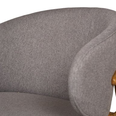 SILLA DE COMEDOR NIHMO ALLEY MARRÓN CLARO - 5