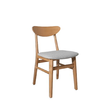 SILLA DE COMEDOR NIHMO BUHL NEW DE MADERA MARRÓN CLARO