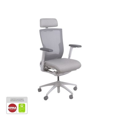 SILLA DE OFICINA NIHMO 6 NEW GERENCIAL BLANCO