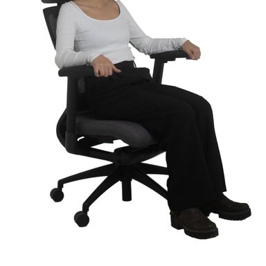 SILLA DE OFICINA NIHMO 6 NEW GERENCIAL NEGRO - 6