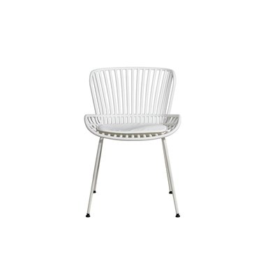 SILLA DE COMEDOR DE PLÁSTICO TERRE BLANCO - 2
