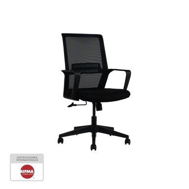 SILLA DE OFICINA NIHMO 1 OPERATIVA NEGRO