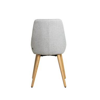 SILLA COMEDOR NIHMO BEAT WOOD GRIS CLARO - 4
