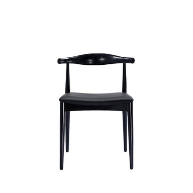 SILLA DE COMEDOR DE MADERA MOUSTACHE NEW NEGRO - 2