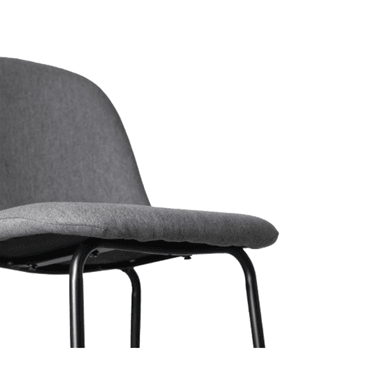 SILLA ALTA PARA BARRA NIHM EUROPEO GRIS OSCURO BHORA DARK - 4