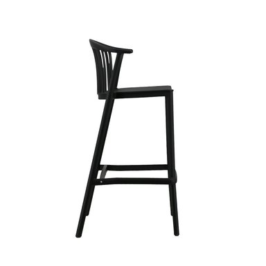 SILLA ALTA PARA BARRA VIMA NEGRO NIHM - 2