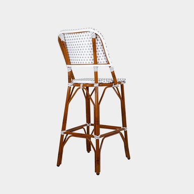 SILLA BAR NIHM VENDOME MIMBRE GREY GRIS - 3