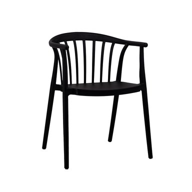 SILLA DE COMEDOR NIHM VIMA DE POLIPROPILENO NEGRO