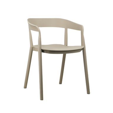 SILLA DE COMEDOR NIHMO TAYRONA DE POLIPROPILENO BEIGE