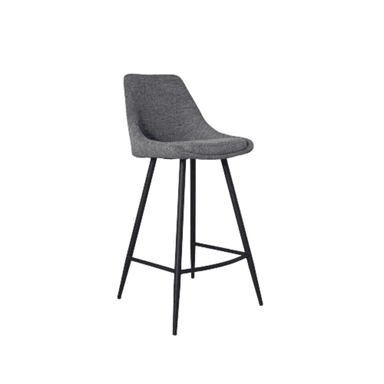 SILLA BAR NIHM BEAT ALTA 65 CM METAL GRIS OSCURO - 1