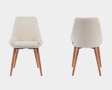 SILLA DE COMEDOR NIHMO BEAT WOOD BEIGE - 2