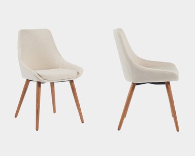 SILLA DE COMEDOR NIHMO BEAT WOOD BEIGE - 3