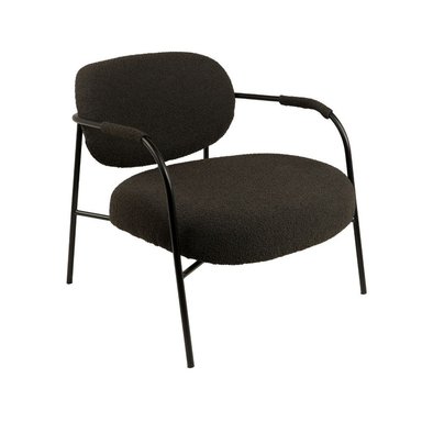 BUTACA NIHM METAL Y TELA SOHO NEGRO