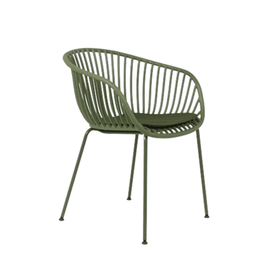 SILLA DE COMEDOR NIHMO COLME DE POLIPROPILENO VERDE
