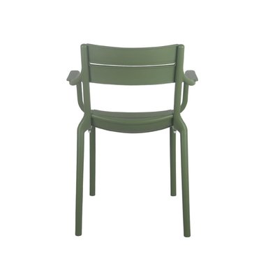 SILLA DE COMEDOR NIHM CAMPITO CON REPOSABRAZOS VERDE - 4