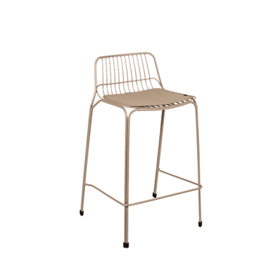 SILLA BAR NIHM HUMBO METAL BEIGE