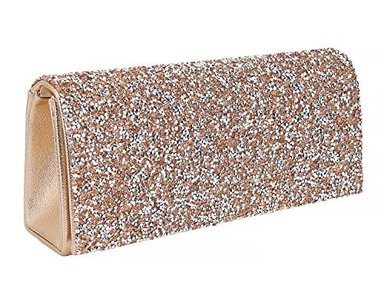 BOLSO GLOBAL SHOPEX MULTICOLOR NAIMO BLING DE MANO CON DIAMANTES DE IMITACIÓN BRILLANTES PARA BODAS Y FIESTAS