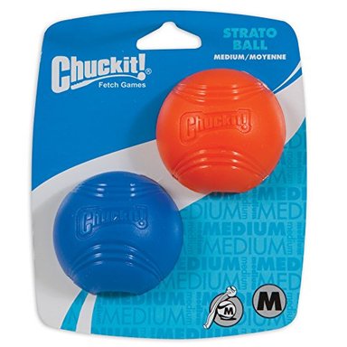 JUGUETE PERRO STRATO - PELOTA (2 UNIDADES TAMAÑO MEDIANO) CHUCKIT!