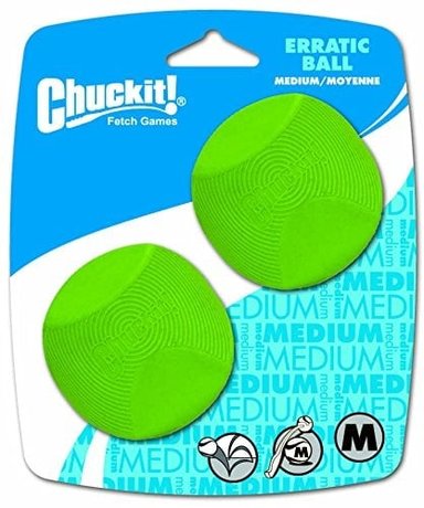 JUGUETE PERRO ERRATIC BALL MEDIUM (2 UNIDADES) CHUCKIT!