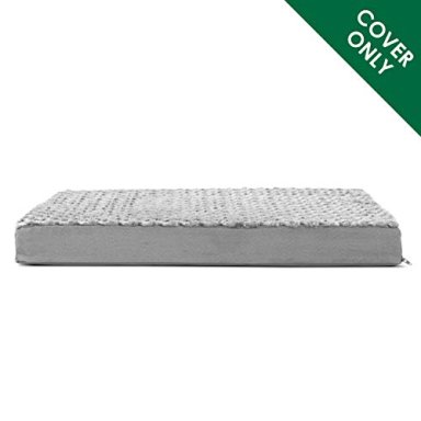 CAMA PERROS FURHAVEN COLCHÓN ORTOPÉDICO TRADICIONAL RECTANGULAR DE ESPUMA CON FUNDA EXTRAÍBLE GLOBAL SHOPEX
