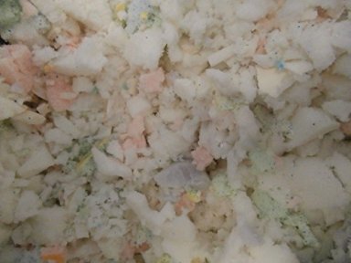 CINCO DIAMOND COLLECTION–10LIBRAS DE NUEVO SHREDDED MEMORIA ESPUMA RELLENO PARA COJINES ALMOHADAS BEAN BAGS/SILLAS DOG Y PET