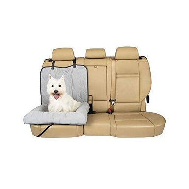 PETSAFE SOLVIT - FUNDA PARA ASIENTO DE COCHE PARA CAMA DE PERRO BANCO CUBETA PARA COCHES SUV Y CAMIONES