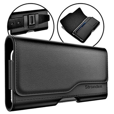 FUNDA GLOBAL SHOPEX STRONDEN DE PIEL PARA IPHONE 11 PRO / 8 / X / XS CON CLIP PARA CIERRE DE CINTURÓN MAGNÉTICO Y TARJETERO