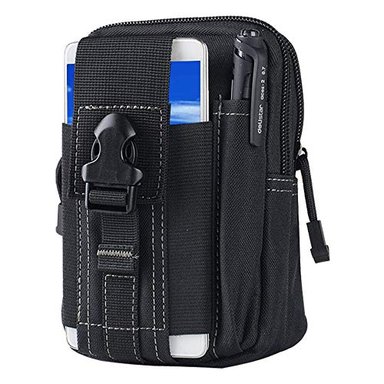 FUNDA TÁCTICA PARA CINTURÓN DE CINTURA UNIVERSAL EDC PARA USO AL AIRE LIBRE MILITAR FUNDA PARA TELÉFONO MÓVIL BOLSILLO