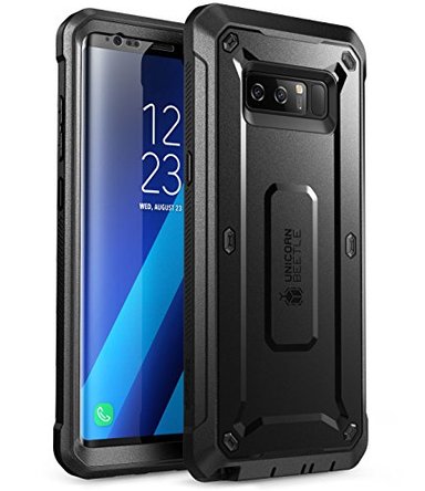 SUPCASE UNICORN BEETLE SHIELD SERIES FUNDA DISEÑADA PARA GALAXY NOTE 8 CON PROTECTOR DE PANTALLA INTEGRADO FUNDA RESISTENTE