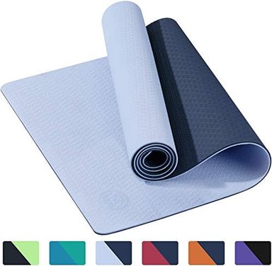ESTERILLA GLOBAL SHOPEX MULTICOLOR IUGA YOGA ANTIDESLIZANTE TEXTURA SUPERFICIE REVERSIBLE RESPETUOSA MEDIO AMBIENTE