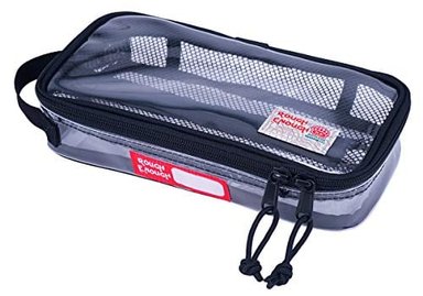 ORGANIZADOR GLOBAL SHOPEX MULTICOLOR ROUGH ENOUGH ECO BOLSA DE VIAJE TRANSPARENTE PARA COSMÉTICOS