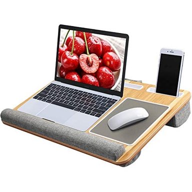 LAP DESK GLOBAL SHOPEX 35.56 CM HUANUO - SE ADAPTA A PORTÁTILES DE HASTA 17 PULGADAS