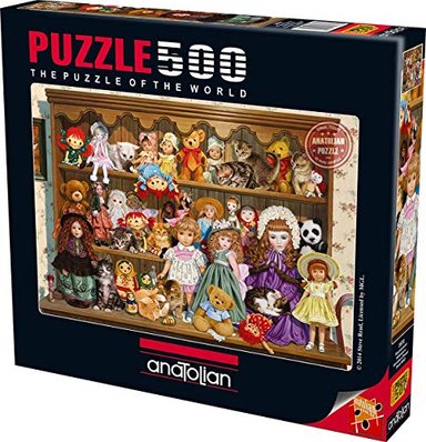 JUEGO DIDÁCTICO GLOBAL SHOPEX ANATOLIAN GRANDMA'S DRESSER PUZZLE (500 PIEZAS)