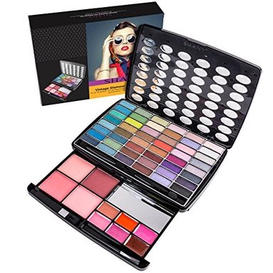JUEGO DE MAQUILLAJE SHANY GLAMOUR GIRL 48 SOMBRAS/4 RUBORES/2 POLVOS --